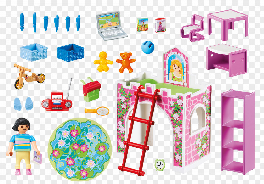 Nursery Child Playmobil Toy Room PNG Room, child clipart PNG