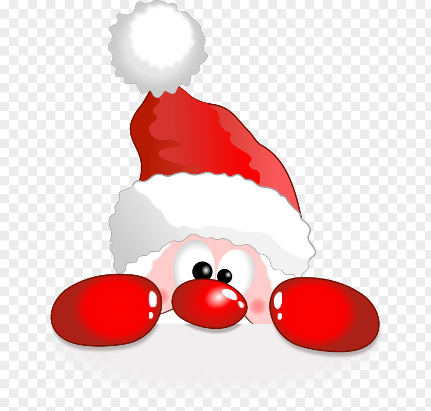 Pineapple Funny Santa Claus Christmas Reindeer Rudolph Clip Art PNG