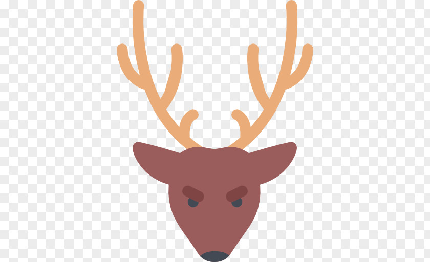 Reindeer Logo Antler Christmas PNG