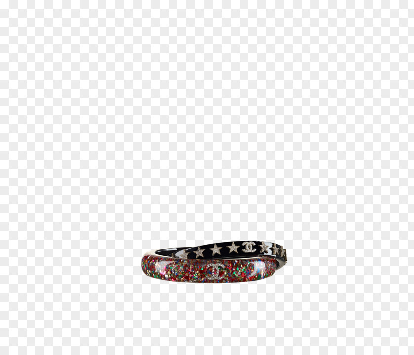 Silver Bangle Bracelet Maroon PNG