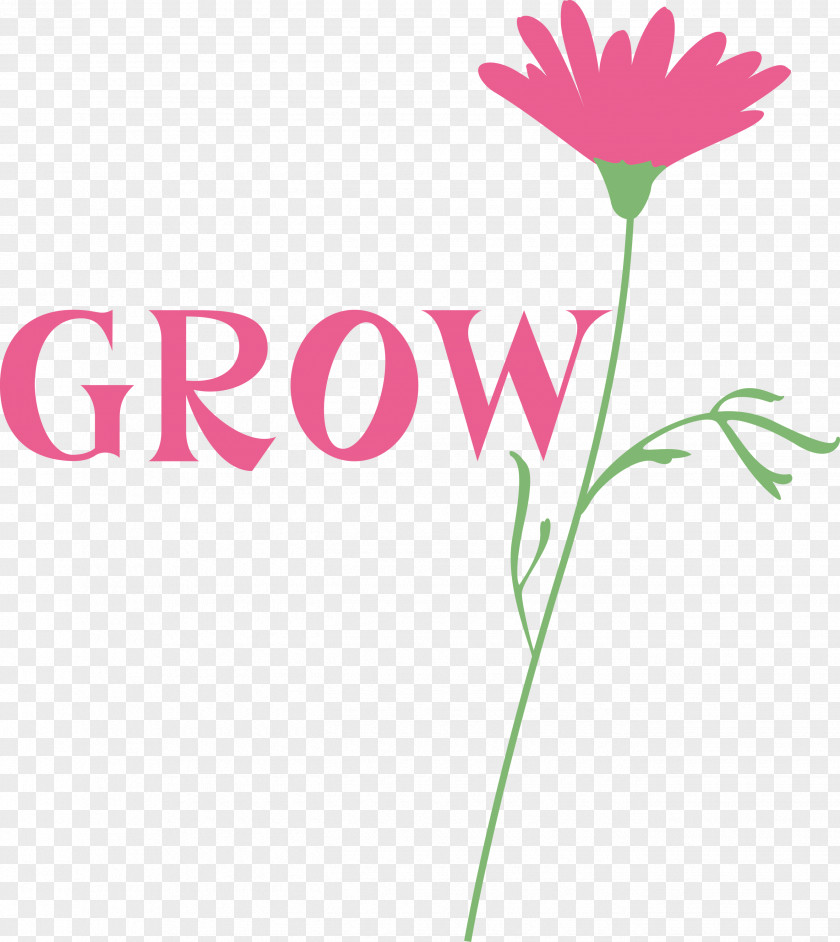 GROW Flower PNG