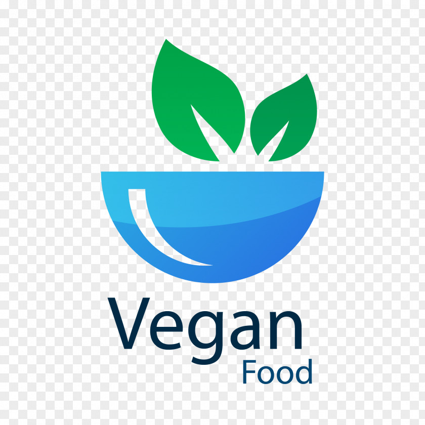 Healthy Vegetarian Logo Vector Material PNG