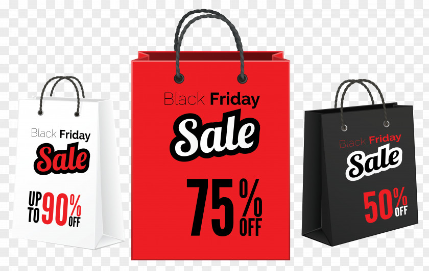 Black Friday Sale Bags Clipart Image Tote Bag Clip Art PNG