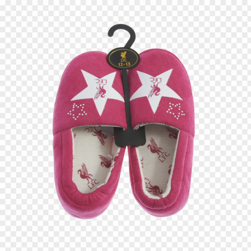 Liverbird Liverpool Slipper Flip-flops Shoe Pink M PNG