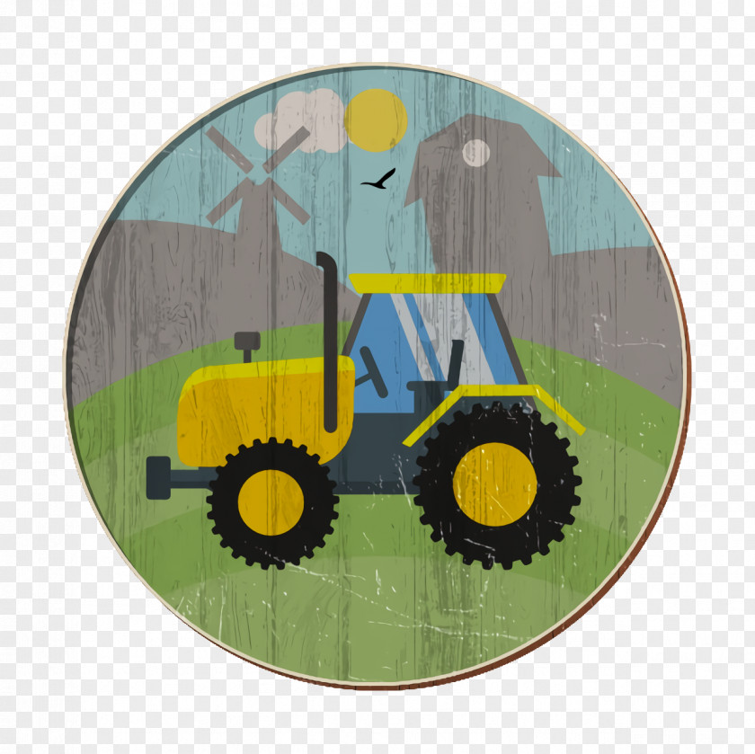 Tractor Icon Landscapes PNG