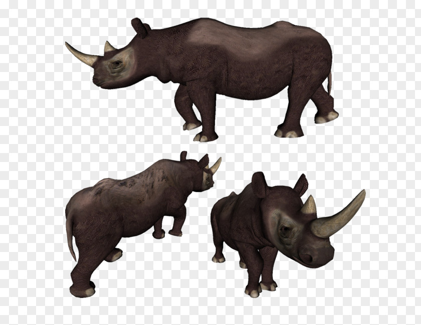 Elegant Fashion Scale Texture Material Rhinoceros Cattle Horn Terrestrial Animal PNG