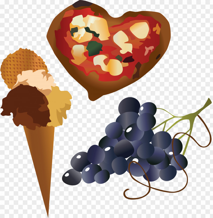 Grape Italy Clip Art Heart Adobe Inc. PNG