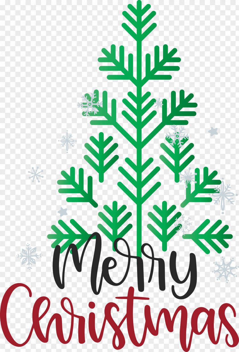 Merry Christmas Tree PNG