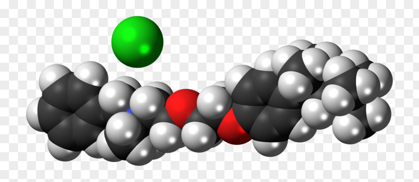 Salt Benzethonium Chloride Space-filling Model Ammonium PNG