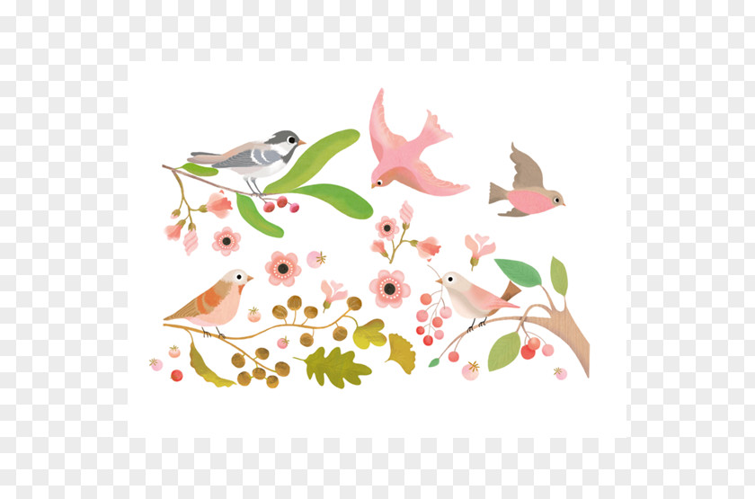 Bird Sticker Djeco Jigsaw Puzzles Toy PNG