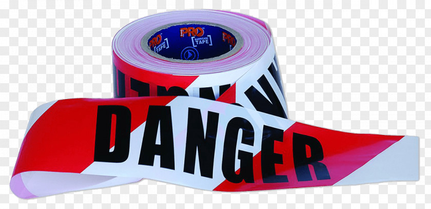 Caution Tape Adhesive Barricade Hazard Safety Plastic PNG