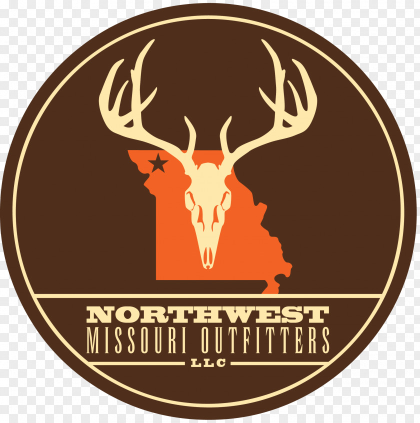 Deer Northwest Missouri Outfitters Logo Hunting PNG