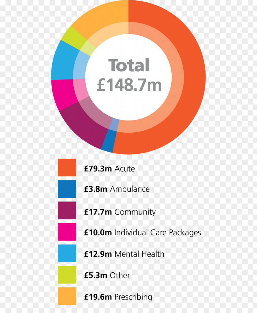 Money Spent Pie Chart Health Empanadilla Brand PNG