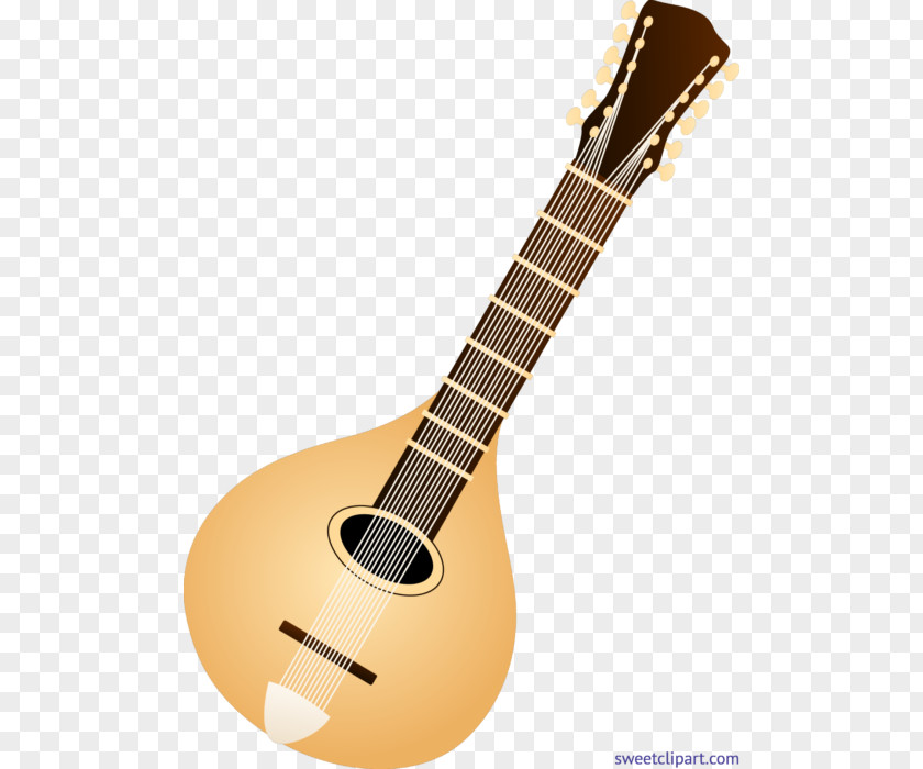 Musical Instruments Mandolin String Lute Clip Art PNG