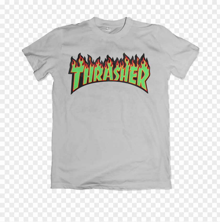 Skateboard Thrasher Skateboarding Magazine T-shirt PNG