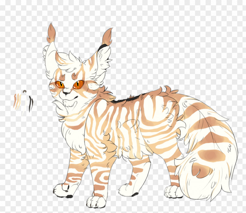 Tiger Whiskers Cat Clip Art PNG