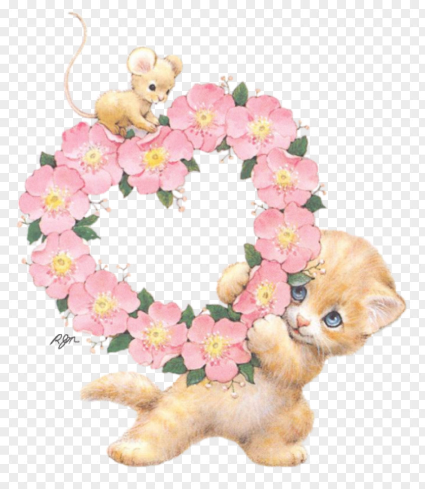 Cat Pink Kitten PNG