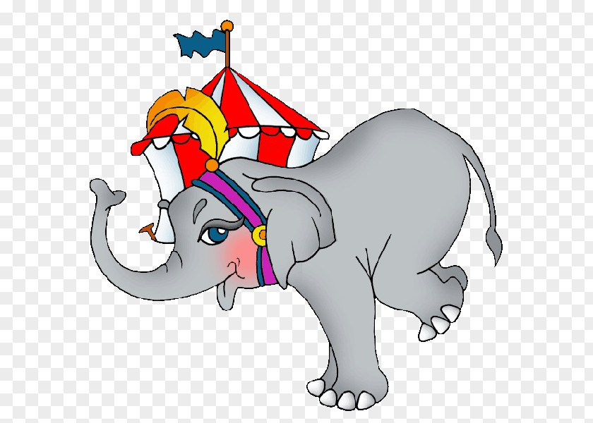 Circus Elephant Clip Art PNG