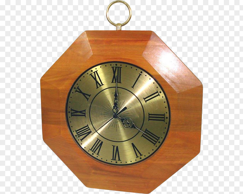 Clock Mantel Wood Antique Watch PNG