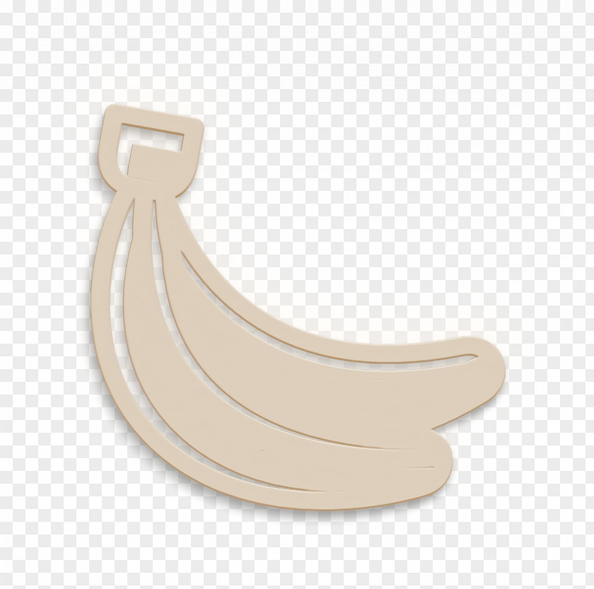 Food Icon Linear Color Set Banana PNG