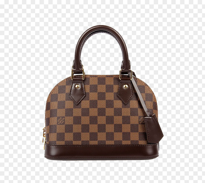 Louis Vuitton Shoulder Bag Brown Chess Ms. Handbag Tote Luxury Goods PNG