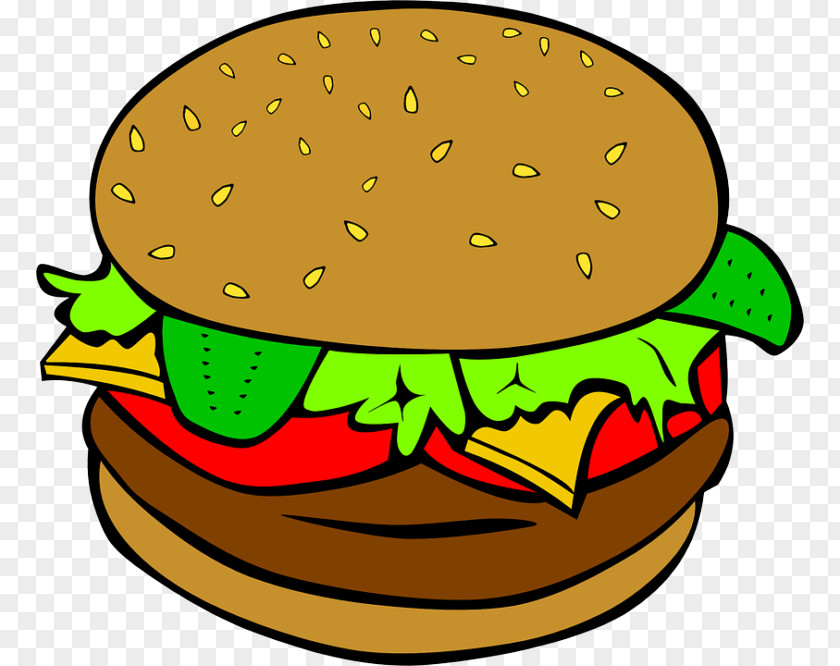 American Food Hamburger PNG