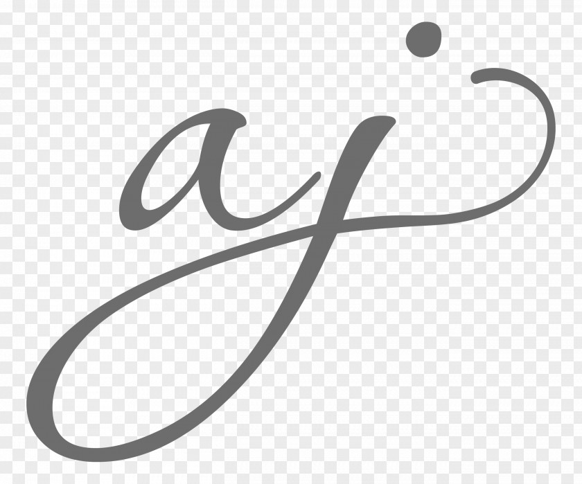 Initials Calligraphy Text Initial Font PNG