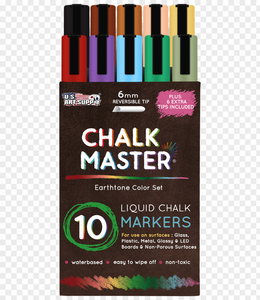 Pen Marker Liquid Chalk Color Blackboard PNG