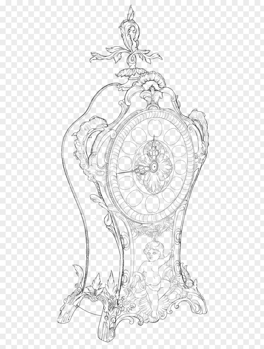 Pocket Watch Drawing Visual Arts Sketch PNG