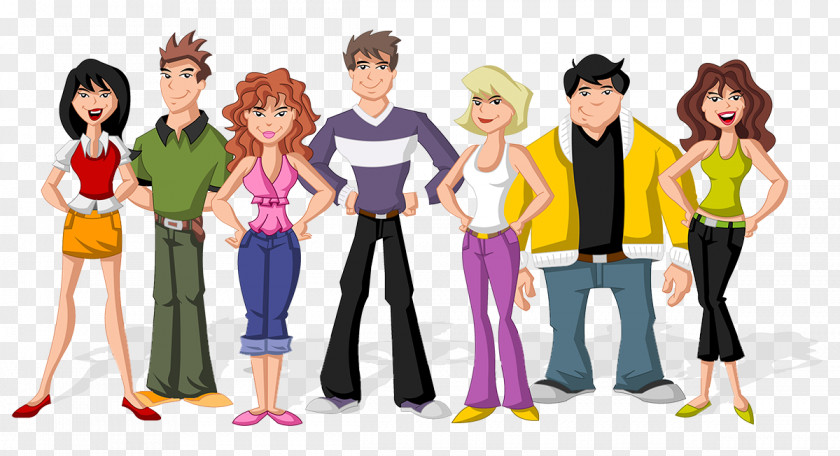 Cartoon Party People Vector Graphics Drawing Illustration Royalty-free Image PNG
