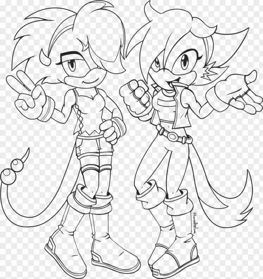 Hedgehog Sonic The Line Art Character PNG