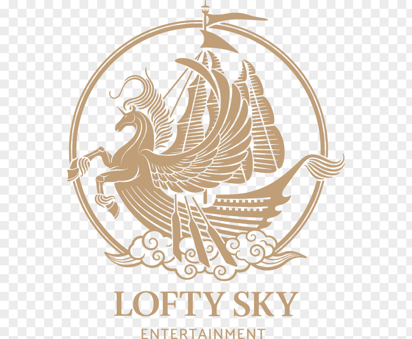 Logo Lofty Sky Entertainment Television Film PNG
