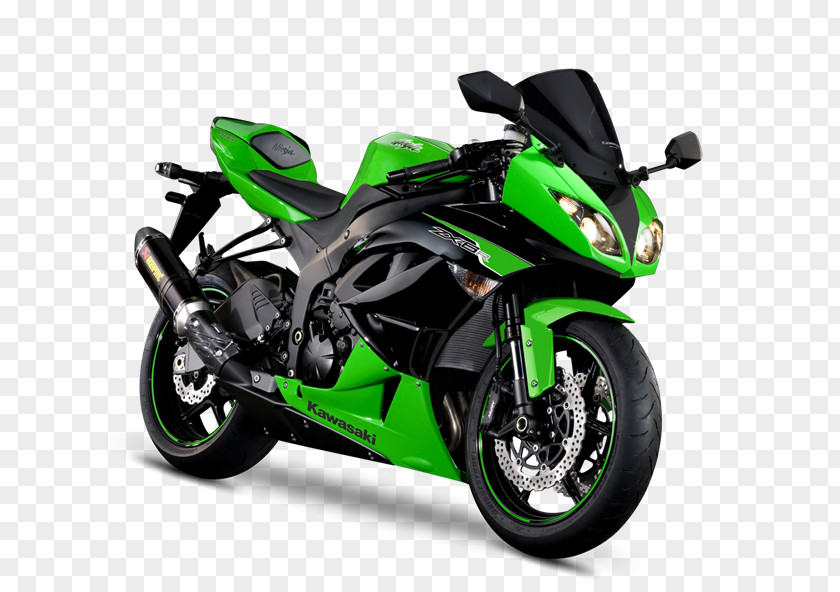 Motorcycle Kawasaki Ninja ZX-14 ZX-6R Motorcycles PNG