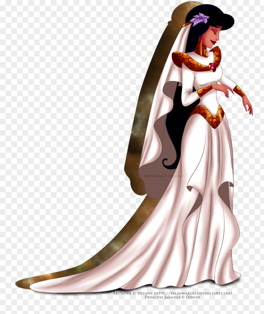 Princess Jasmine Disney Wedding Dress The Walt Company PNG