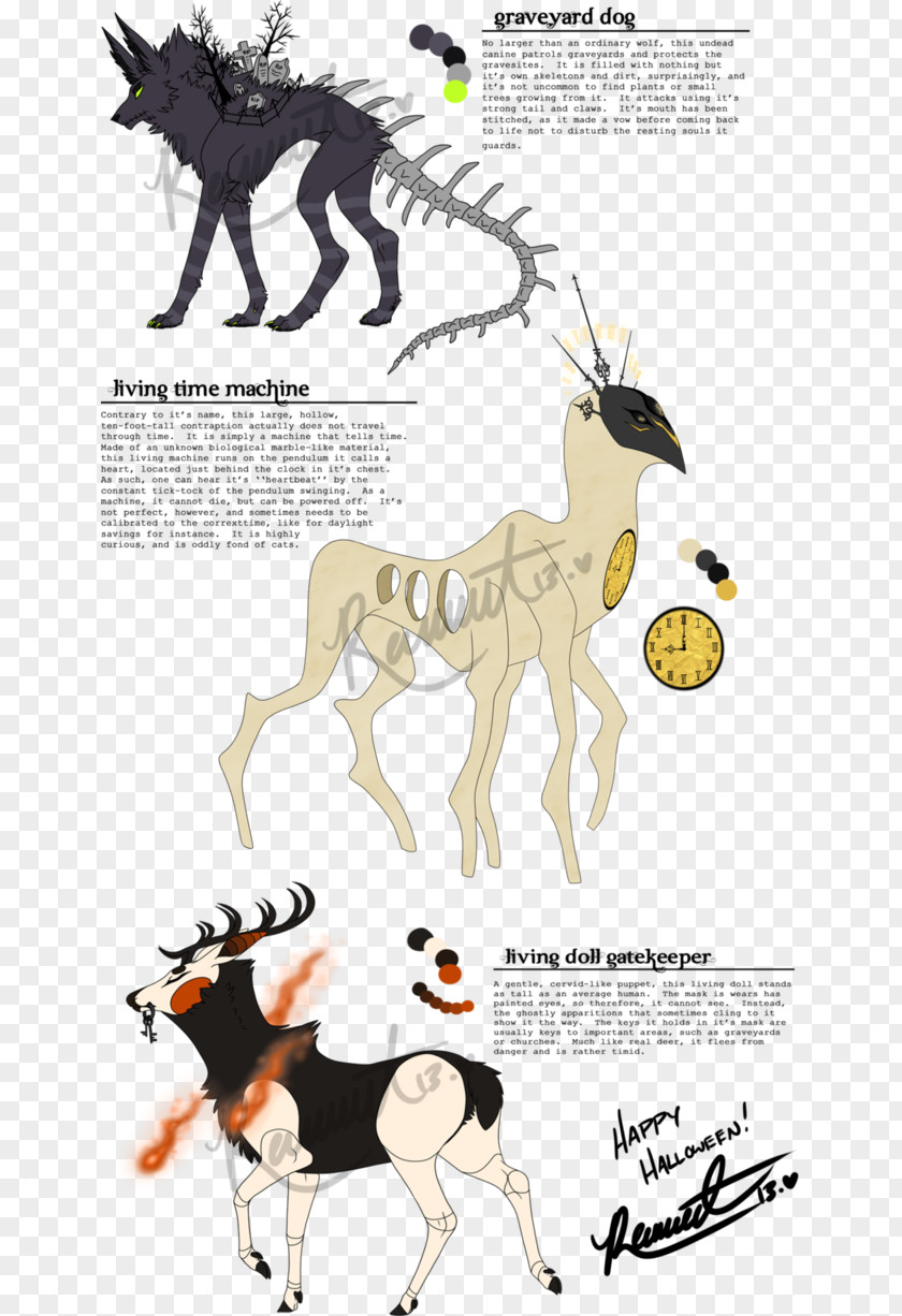Reindeer Cattle Mammal Horse PNG