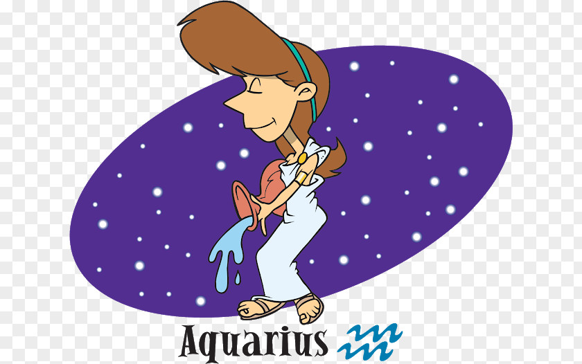 Aquarius Zodiac Astrological Sign Divination PNG