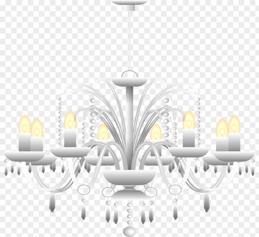 Candle Chandelier Light Fixture PNG