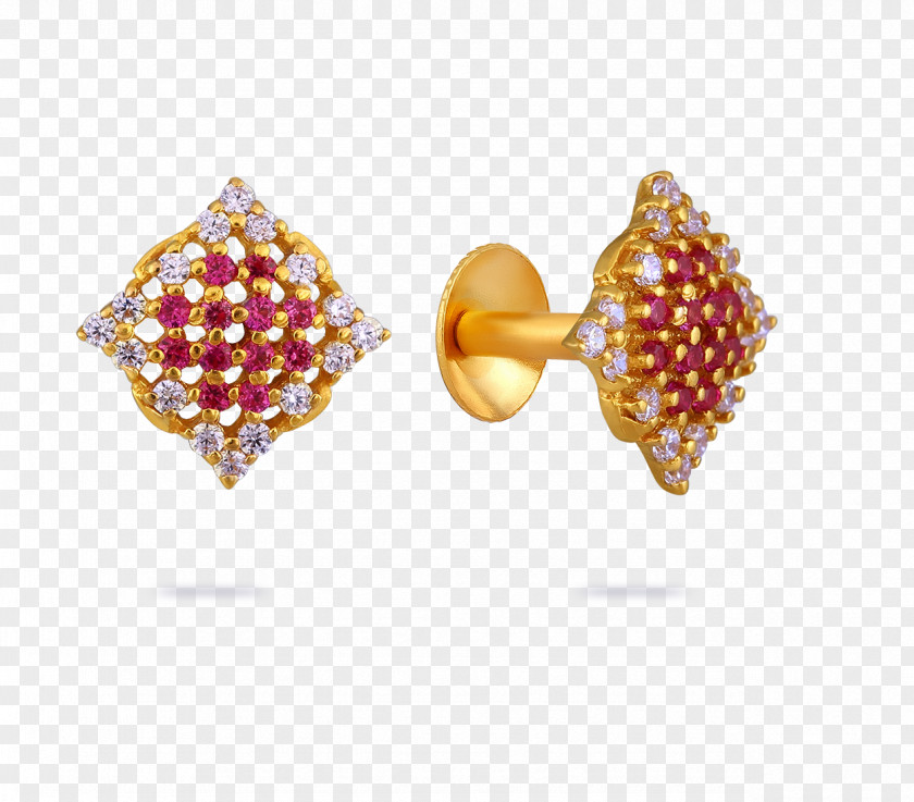 Gold Earrings Earring Jos Alukka & Sons Body Jewellery PNG
