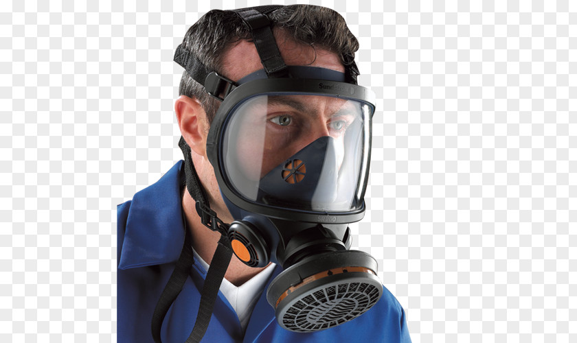 Mask Respirator Full Face Diving Półmaska Dust PNG