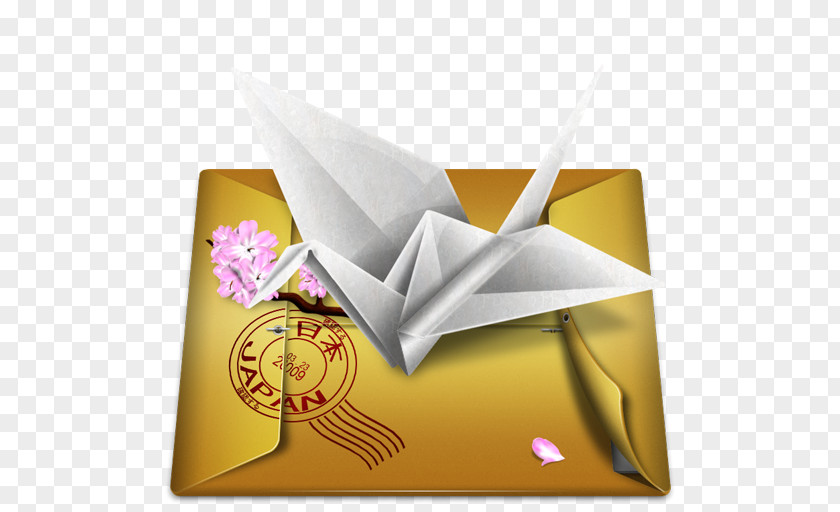 Software Mail Origami Paper Yellow Art PNG