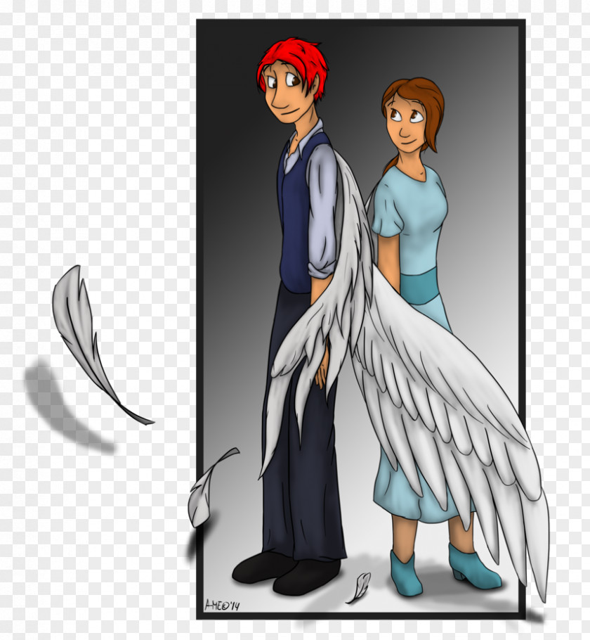 Angel And Demon Costume Cartoon Character Fiction PNG