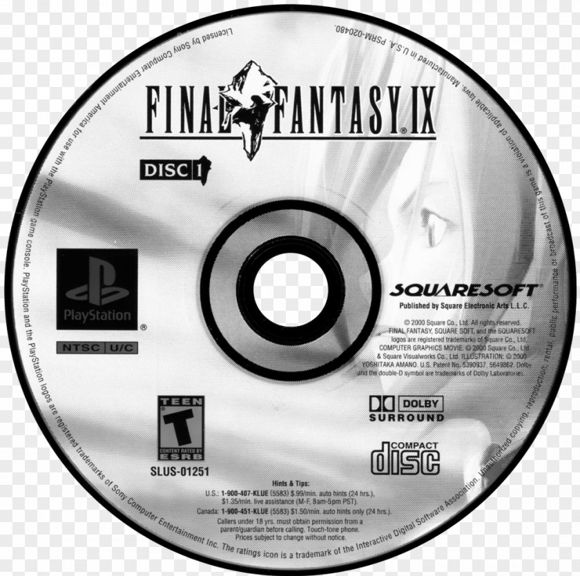 Final Fantasy Hand Cursor IX Anthology Chronicles PlayStation PNG
