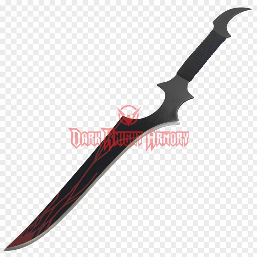 Half Moon Eyes Charms Throwing Knife Sword Blade Dagger PNG