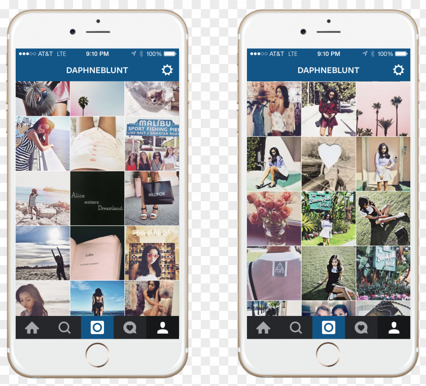 Instagram Layout Information Social Media Keyword Research Mobile Phones Portable Communications Device PNG