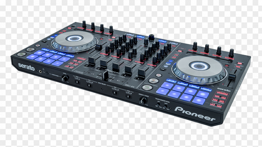 Top Angle Pioneer DJ Controller Disc Jockey Audio Mixers PNG