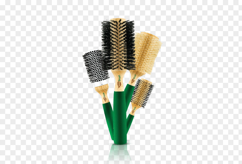 Cepillo Hairbrush Børste Handle Wood PNG