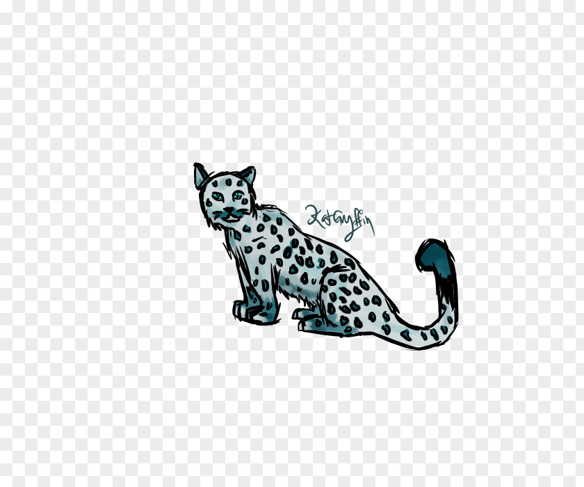Leopard Big Cat Drawing PNG