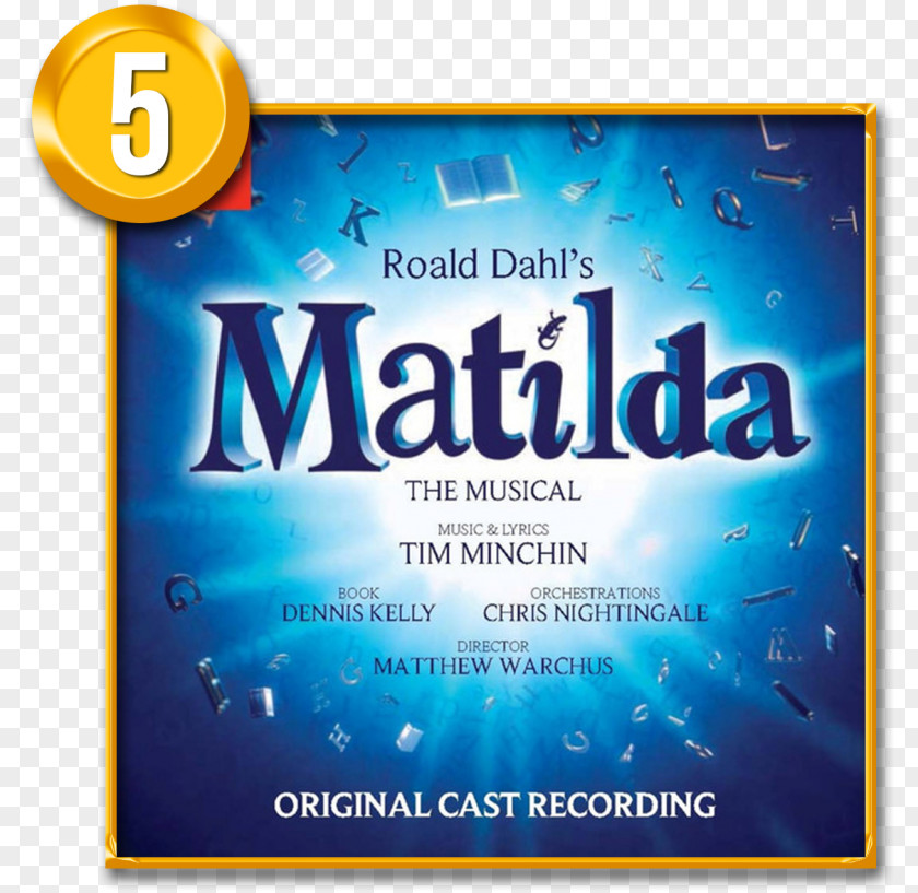 Matilda The Musical West End Of London Cast Recording Theatre PNG