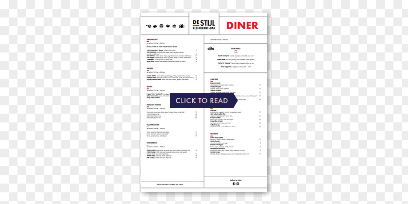Restaurant Menu Document Line Brand PNG