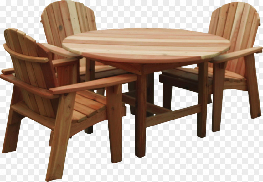 Table Garden Furniture Chair PNG